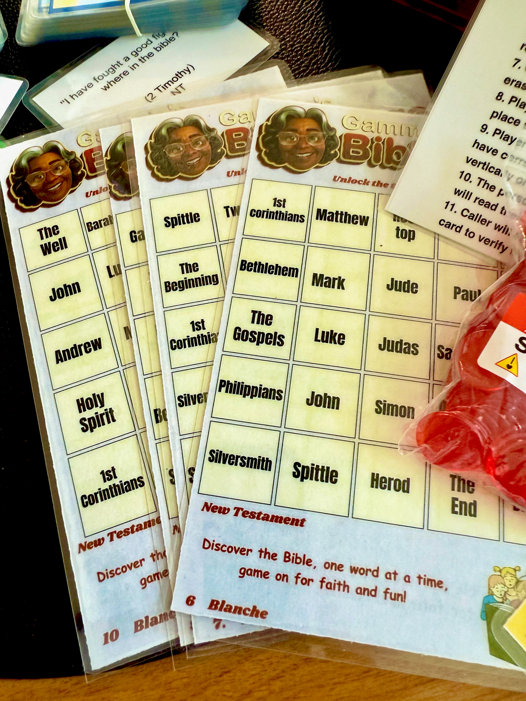 Gammie's BibleLingo Game